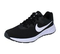 NIKE Unisex Kids Nike Revolution 6 Nn (Gs) Gymnastics Shoe, Black White Dk Smoke Grey, 4.5 UK