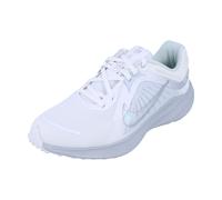 NIKE Women's Quest 5 Sneaker, White/Metallic Silver-Pure Platinum, 4.5 UK