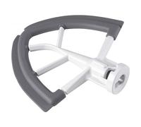4.5 Quart-5 Quart Flat Paddle Flex Edge Beater ，Compatible for KitchenAid ，Tilt-Head Stand Mixer with Flexible Silicone Edges Bowl Scraper