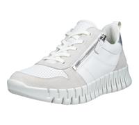 (4.5 UK (37EU), Shadow White/Pure Silver) ECCO Womens Gruuv Trainers