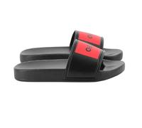 (4.5 UK Child, Black) Hugo Boss Childrens/Kids Logo Sliders