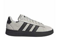 (4.5 UK, Grey/Core Black) Adidas Mens Grand Court Alpha 00s 3 Stripes Suede Trainers