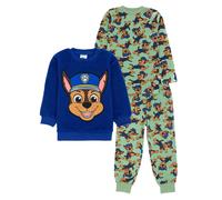 (4-5 Years, Blue/Sea Green) Paw Patrol Childrens/Kids Chase Long Pyjama Set