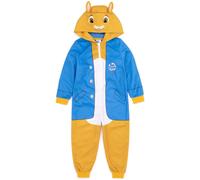 (4-5 Years, Blue/White/Yellow) Peter Rabbit Childrens/Kids 3D Ears Sleepsuit