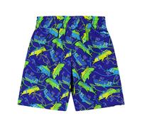 (4-5 Years, Blue) Zoggs Boys Shark Swim Shorts