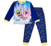 (4-5 Years) Boys Spongebob Squarepants Pyjama Set Pjs