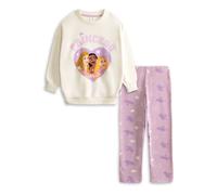 (4-5 Years) Disney Sweatshirt and Joggers Set (Girls Pink)