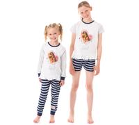 DreamWorks Girls Blue Spirit Character Placement Print Long Sleeve Long Leg Pyjama Set - 4-5 Years