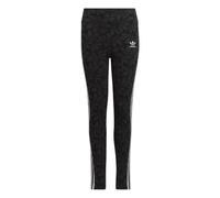 (4-5 Years, Grey) Adidas Girls Waisted All-Over Print Leggings