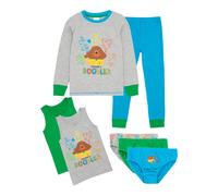 (4-5 Years, Grey/Blue/Green) Hey Duggee Childrens/Kids Pyjama Set