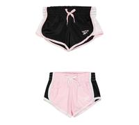 (4-5 Years, Pink Lady) Reebok Girls Jersey Shorts (Pack of 2)