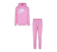 (4-5 Years, Pink) Nike Girls Fleece Long-Sleeved Tracksuit Set