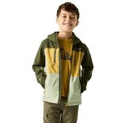 (4 - 5 Yrs, Khaki/Wood Brown/Sage) Regatta Kids Highton Waterproof Jacket