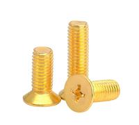 4-50pcs M2 M2.5 M3 4 5 6 8 10 12 Brass Countersunk Machine Screws Cross Flat Head Metric Thread Screw Recess Bolt Din7985 Gb818(5mm,M8 (4Pcs))