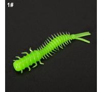 4 5cm Fishing Worm Bait Pack 20pcs of Soft Lures with Three Tailed Spiral for Effective Catching (1)