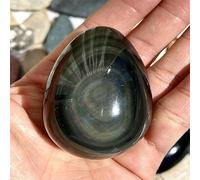 4-5cm Rainbow Obsidian Egg Crystal Gemstone (Size : 1pc)