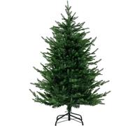 4.5FT Pre-lit Christmas Tree 8 Lighting Modes Folding Metal Stand Xmas
