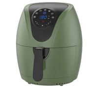 4.5L Air Fryer - 1400W Oil-Free Cooker with 7 Presets, Non-Stick, Dishwasher Safe Basket (4.5L) - Sage Green