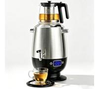 4.5L Electric Turkish Tea Maker, 2 Tier Glass Tea Pot