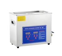 4.5L Ultrasonic Cleaner with Heater, 40kHz Professional Stainless Steel Ultrasonic Cleaning Machine w/Digital Timer & Heated Function for Jewelry, Watches, Glasses, Dentures, Industrial Parts 22L