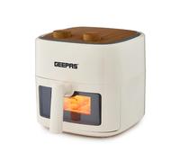 4.5L Vortex Air Fryer Window Wooden Design Digital Touch Control Kitchen ChefKit