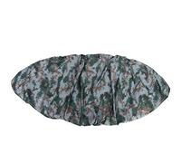 4.5m Boat Cover Waterproof Polyester Kayak Cover UV Resistant Canoe Cover Tear-Resistant for Sun Kayak Dust Cover for 11.8-13.1ft Kayak Boat Canoe (digital camouflage)