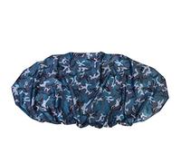 4.5m Boat Cover Waterproof Polyester Kayak Cover UV Resistant Canoe Cover Tear-Resistant for Sun Kayak Dust Cover for 11.8-13.1ft Kayak Boat Canoe (Ocean)