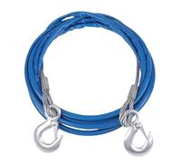 4/5M Car Tow Rope Auto Pull Roped 3-7 Tons Steel Wire Tow Ropd Traction Roping Trailer Pulls Rope With Hooks Car Emergency Tool(C)