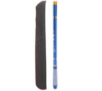 4.5m Carbon Fiber Retractable Fishing Rod for Travel Anglers | Blue Finish, Multi-function Use, Easy Storage, Suitable for Streams, Lures and Line Random Color