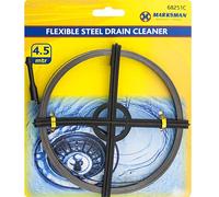 4.5M Long Flexible Wire Sink & Drain Cleaner Unblocker Kitchen Bath Pipe Cleaner (2 x Drain Cleaners - 68251C)