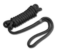 4 5M Nylon Dock Lines with Loop for Boats, Offered in 12 Inch and 38 Inch Diameter Sizes, Featuring Double Nylon Strands for Strength and Shock Absorption (1/2inch)