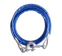 4/5m Trailer Rope Tow Rope With Hook Heavy Duty Tow Cable Winch Strap Load Capacity 3/5/7 Ton For Vehicle Recovery Professional Rescuing Cable