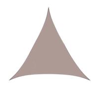 4.5m Triangle Waterproof Sun Shade Sail - 95% UV Block Canopy Awning with 3 Free Ropes for Outdoor Patio Garden Yard Lawn Party - Sand Yellow (13 Colors Available)