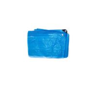 (4.5M x 6M) Blue Standard 110Gsm Well Made Waterproof Tarpaulin With Eyelets Various Sizes