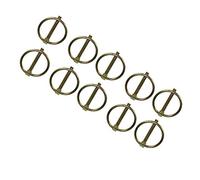 4.5mm Lynch Pins Clip Clamp (Linchpin) Linkage Locking Pin 10pc Tractor Trailers