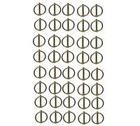 4.5mm Lynch Pins Clips Fasteners Linkage Locking Pins Tractors Trailers 40pc