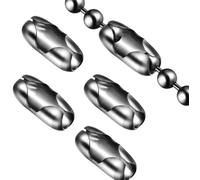 4.5mm Replacement Vertical Roman Roller, 20 Pack Metal Chain Joiners Cord Connectors Blind Ball Chain Cord Connector Clips Stainless Steel A3Zyk Clever treatment