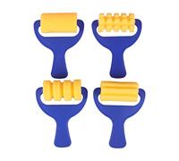 4 / 5Pcs Kids Paint Sponges Craft EVA Sponge Stamper, Early Learning Finger Brushes Foam Art Drawing Tools Brushes Toddler Kids
