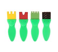 4/5Pcs Kids Paint Sponges Craft EVA Sponge Stamper Early Learning Finger Brushes Foam Art Drawing Tools Brushes Toddler Kids