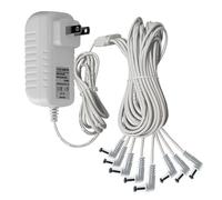 4.5V AC/DC Adapter for Lemax, Compatible with Lemax 94566 94563 94564 94565 74295 74269 44242, Replacement Power Supply for Lemax Christmas Halloween Village Lights/Micro Lighting Building Decor