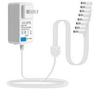 4.5V White 8 Outlet Power Adapter for Lemax 94563 94564 94565 94566 94527 84428 44241 44242 74707 74274 74295 64517 74266 6666 444444444Building decoration