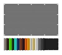 4.5x6m Sun Awning98% UV Block & Wind ProtectionDurable Outdoor Canopy for Patio Garden Balcony & CampingLight Grey with Cord & Eyelets