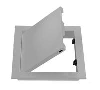4 6 10 12 18 32 40 in Aluminum Access Panel for Drywall, Plumbing Hatch Doors Wall Hole Cover with Push-to-Open Latch, Fir Attic Door for Office Hotel(Grey,32x32in)