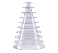 4/6/10-Tiers Party Decoration Bakeware Desktop Supplies Cake Stand Cupcake Tower Rack Macaron Display Stand Dessert Tray(10 Tiers)