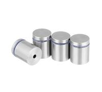 4/6/10Pcs Stainless Steel Glass Fasteners Advertising Board Fixed Nails Spacer Holder Billboard Fixing Screws Standoffs(25x30mm-4pcs)