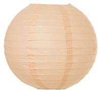 4",6",8",10",12",14",16" Round Paper Lanterns Lamp Shade Wedding Birthday Party (14"(35CM), Peach)