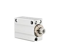 4/6/8/10/12/16/20mm Free Mounting Pneumatic Cylinder with Magnet Double Acting Stroke 5/10/15/20/25/30/35/40/45/50mm(Stroke 35mm,Bore 8mm)