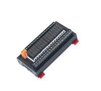 4/6/8/10/12/16 Channel Relay Pluggable Module Combined Control Board 24V NPN/PNP Compatible 5V12V24V 1Pcs(24V DC,SK1010)