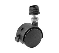 4/6/8/10/20Pcs 20Mm-50Mm Plastic Adjustable Foot Pad Brake Square Tube Round Sliding Wheel Sleeve Furniture Leg Shock Protection(42mm,4Pcs)