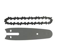 4/6/8 Inch Electric Chain and Guide Plate Set Mini Chainsaw Replacement Chain Saw Carpentry Accessories,4 inches,h